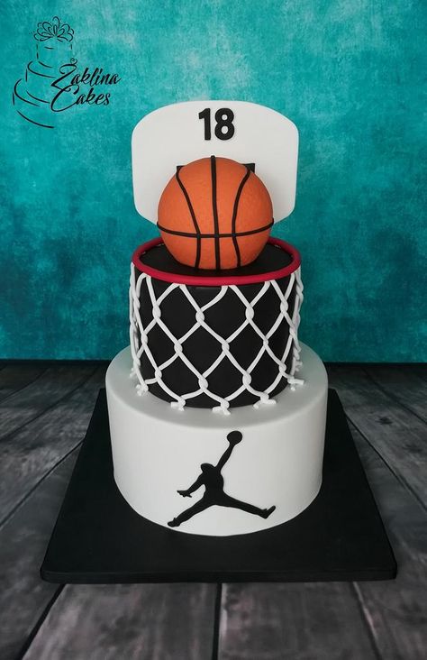 Cake, Basketball, Basketball Cake, Basketball Birthday Cake, Sport Cakes, Sports Themed Cakes, Basketball Birthday, Birthday Cakes For Men, Cakes For Boys