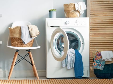 Cleaning Hacks, Laundry Hacks, Washer And Dryer, Portable Washer And Dryer, House Cleaning Tips, Laundry, Washing Clothes, Clean House, Mini Washing Machine