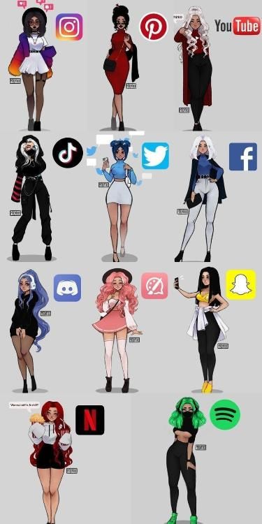 Character Design, Social Media, Disney, Persona, Character Design Girl, Media, Kawaii Art, Cartoon Character Design, Drawing Anime Clothes