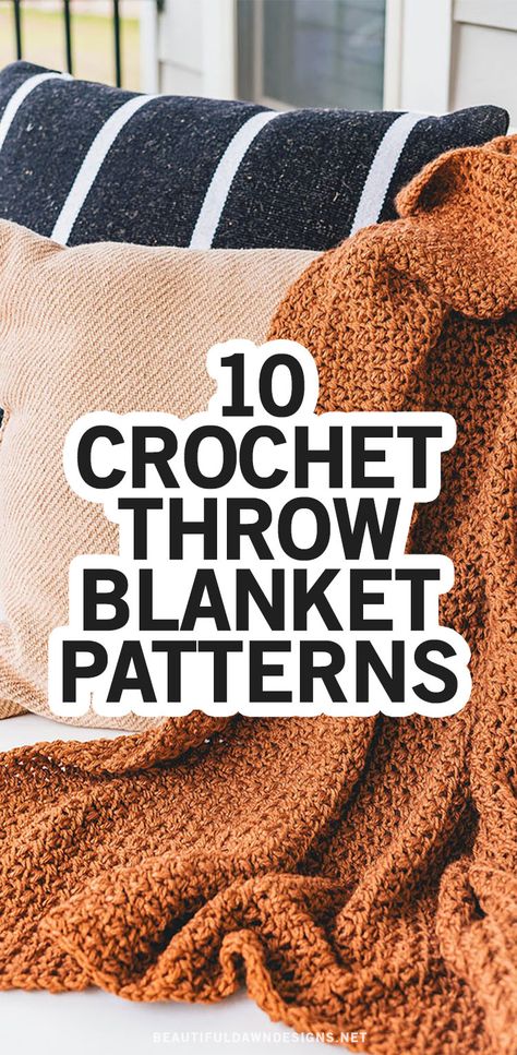 These free crochet throw blanket patterns are so gorgeous, you're going to love them. I find that crochet blanket patterns are the perfect project for when you're looking for a stress-free project. OLD FASHIONED THROW BLANKET. Sewrella does it once again with a beautiful crochet pattern. This old fashioned throw blanket is so simple and fun to make. The pattern includes a video tutorial featuring the mini bean stitch. Crochet, Youtube, Amigurumi Patterns, Crochet Patterns Free Blanket, Crochet Cowl Pattern, Crochet Blanket Pattern Easy, Quick Crochet Blanket, Crochet Afghan Patterns Free, Crochet Stitches For Blankets