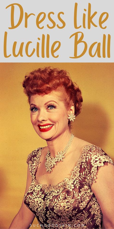 Lucille Ball Costume, I Love Lucy Costume, Lucy Costume, I Love Lucy Show, Old Hollywood Fashion, Classic Hollywood Glamour, Classic Film Stars, Lucy Dresses, Female Head