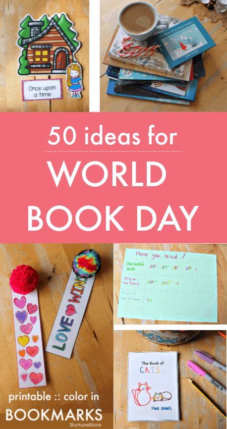 50 fabulous, fun ideas for World Book Day ideas - give kids a love of reading, every day of the year! Festivals, English, Crafts, Diy, Book Themed Activities, Book Themed Crafts, Kids Book Club, Book Activities, Reading Week Ideas