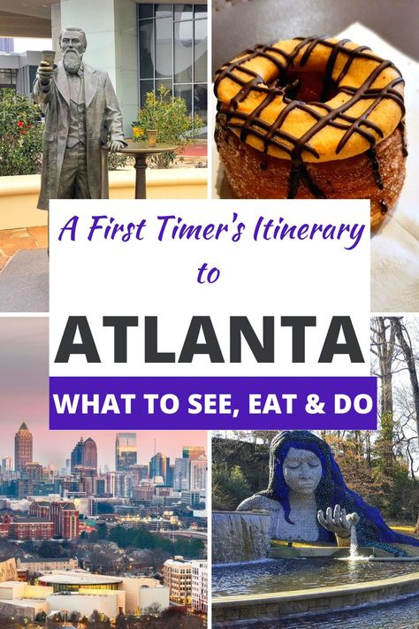 Atlanta, Trips, Summer, Wanderlust, Destinations, Atlanta Travel Guide, Atlanta Georgia Vacation, Weekend In Atlanta, Atlanta Bucket List