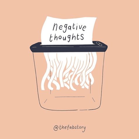 Shred your Negative Thoughts – Fabulous Magazine Motivation, Thoughts, Inspirational Quotes, Negative Thoughts, Positive Quotes, Positive Affirmations, Mental Health Quotes, Self Love Quotes, Health Quotes
