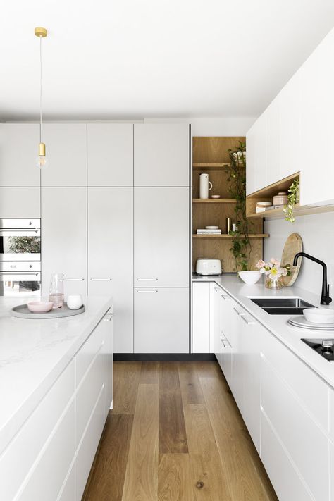 Were Street — The Upside to Downsizing — Cantilever Interiors | Kitchen Renovation & Custom Kitchen Designs Design, Modern Kitchen Design, Interior Design Kitchen, Interior, Modern, Dapur, Inredning, Modern Kitchen, House