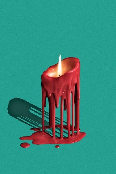 Melted Candles Art, Ideas, Candle Illustration, Candle Gif, Candle Art, Melting Candles, Melting Candle Drawing, Dripping Candles, Candle Drawing