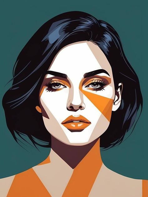 Original Art Photo/Digital/Algorithmic Art Digital, measuring: 61W x 91.4H x 0.3D cm, by: Dmitry O (Moldova). Styles: Abstract, Illustration, Contemporary, Modern, Generative. Subject: Pop Culture/Celebrity. Keywords: Retro, Portrait, Woman, Girl, Vintage, Lines, Geometric, Painting, Minimalism, Abstract, Pop Art, Expressionism. This Photo/Digital/Algorithmic Art Digital is one of a kind and once sold will no longer be available to purchase. Buy art at Saatchi Art.#portraitdrawings #artinspiration #pencildrawings #realisticart