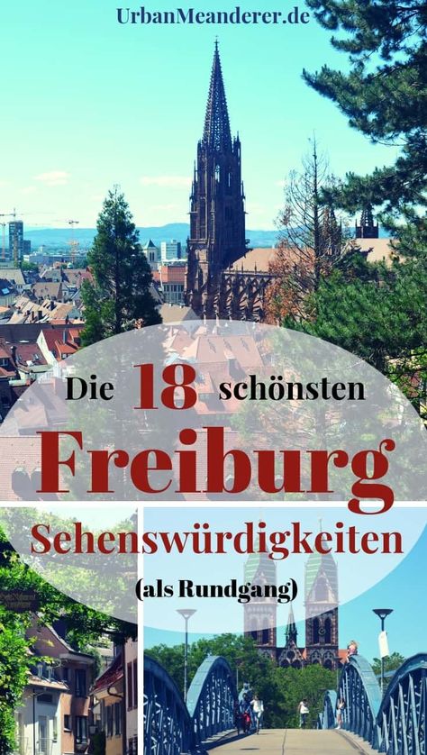 Damit du das schöne Freiburg optimal erkunden kannst, habe ich dir hier einen praktischen Rundgang entlang der wichtigsten Freiburg Sehenswürdigkeiten samt praktischen Freiburg Tipps beschrieben. Travel Destinations, Travel, Tours, Camping, Freiburg, Freiburg Im Breisgau, Travel Inspo, Trip, Explore