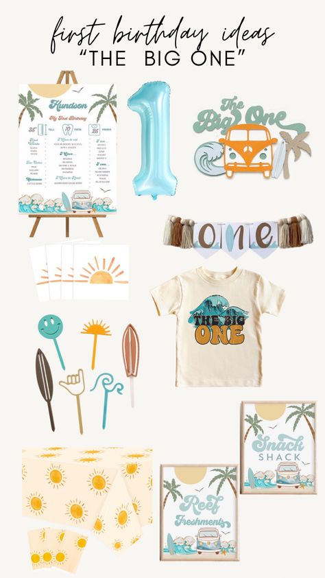 Shop Boy Surfing Surf Birthday Decor … and other curated products on LTK, the easiest way to shop everything from your favorite creators. Ideas, 1st Birthday Party Themes, First Birthday Theme Boy, First Birthday Party Themes, First Birthday Themes, Boys First Birthday Party Ideas, 1st Birthday Themes, First Birthday Parties, 1st Birthday Parties