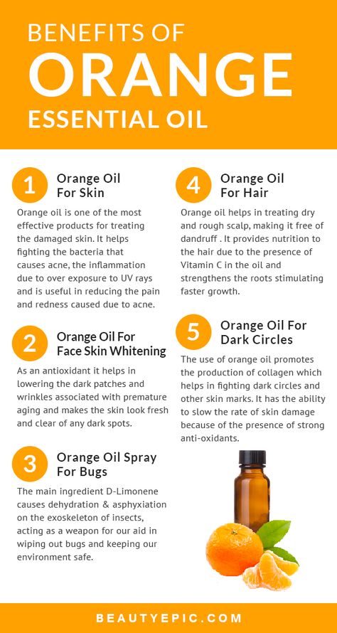 Health, Health Tips, Essential Oils, Orange Essential Oil, Health Benefits, Damaged Skin, Dandruff, Orange Oil, Benefits