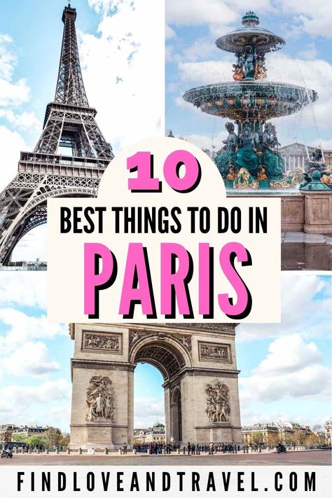 Your ultimate travel guide for the top 10 attractions you must-see in Paris! This Paris guide is perfect for first-timers and covers Paris must-see attractions along with off the beaten path places as a bonus! Paris travel | Paris France | Paris Itinerary | Paris things to do in | Paris photography spots | Eiffel Tower photos | Louvre | Versailles | Notre Dame | Paris hidden gems | Paris attractions | Paris first timers | Europe travel | beautiful destinations | Paris Museums | 4 days in Paris Wanderlust, Trips, Disneyland Paris, Paris France, Lille, Paris, Destinations, Amsterdam, Must Do In Paris