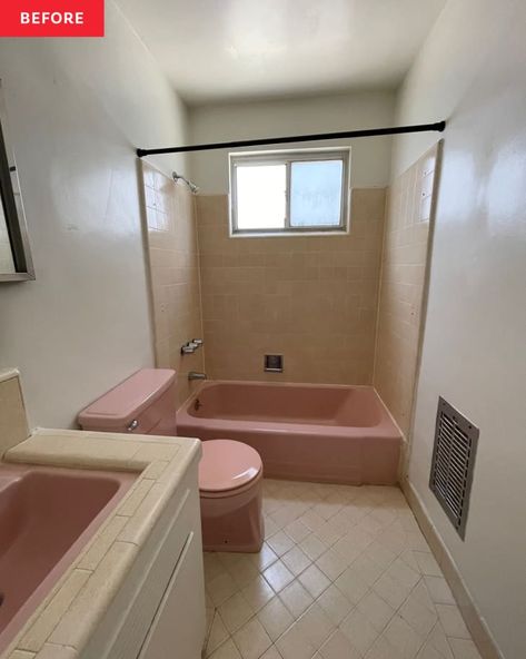 Design, Pink, Interior, Salle De Bain, Beige Bathroom, Beige, Pink Toilet, Pink Bathroom Decor, Bathroom Colors