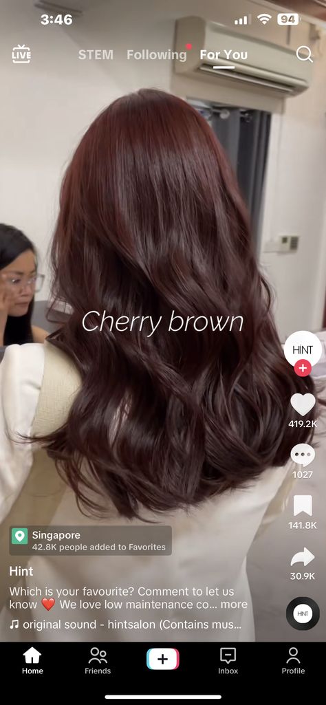 Brown Hair Inspo, Red Hair On Brown Skin, Red Brunette Hair, Brown Hair On Brown Skin, Brown Hair Red Tint, Red Brown Hair, Red Tint Hair, Maquillaje, Hair Color For Brown Skin