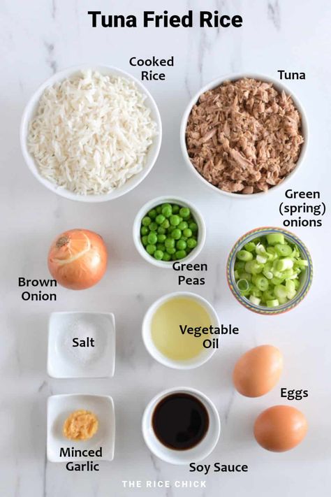 Tuna Fried Rice - The Rice Chick Simple, Even, Eten, Backen, Kochen, Cuisine, Yum, Yummy, Rezepte