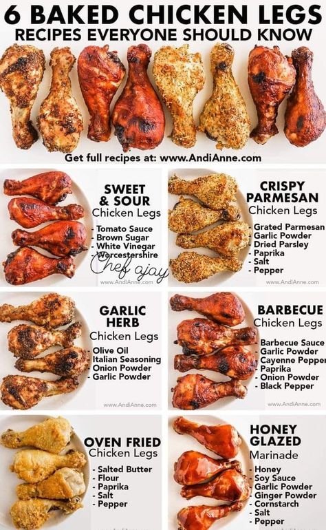 Chef Zouhair Full Chicken Recipes, Oven Fried Chicken Legs, Fried Chicken Legs, Baked Chicken Legs, Chicken Leg Recipes, Vegetarian Healthy, Boneless Chicken Thigh Recipes, Recipes For, Easy Baked Chicken
