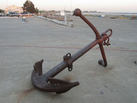 https://flic.kr/p/sumz | Ship's Anchor | A very large ship's anchor on the old naval base on the north side of Alameda Island in Alameda, CA War, Coast Guard, Boat Anchor, Us Coast Guard, Boat, Ship Anchor, Old Things, Pirates, Edge City