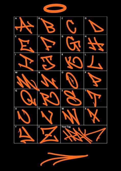 Graffiti tags Alphabet Graffiti Alphabet, Graffiti, Graffiti Alphabet Fonts, Graffiti Tagging Letters Alphabet, Graffiti Lettering Fonts, Graffiti Lettering Alphabet, Cool Lettering, Graffiti Font, Font Tag