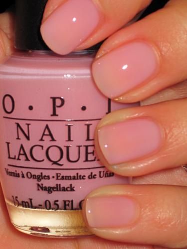 OPI - in the spotlight pink. Opi Pink Nail Polish, Gel Polish Colors, Nail Polish Colors, Essie, Natural Nail Polish, Nail Colors, Light Pink Nails, Pink Nail Polish, Natural Nails
