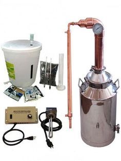 Ideas, Wines, Home Brewing Beer, Distilling Equipment, Home Brewing Equipment, Copper Pot Still, Brewing Equipment, Distilling Alcohol, Pot Still