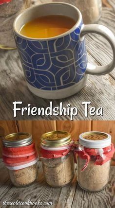 Smoothies, Friendship Tea Recipe, Homemade Tea, Tea Recipes, Tea Mix Recipe, Spiced Tea Recipe, Tea Blends, Drinking Tea, Spice Tea Mix