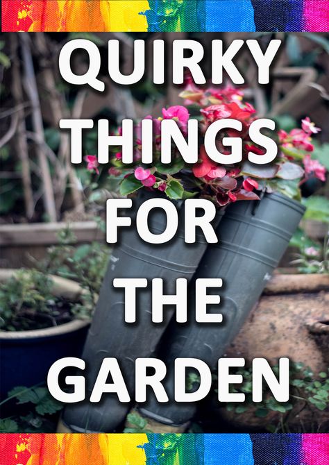 The great thing about gardens is you can allow your creative juices to flow. This means you can embrace the crazy and whacky when in comes to garden décor. This is why we have put together the ultimate collection of quirky things for the garden here. Ideas, Gardening, Garden Ornament, Fresco, Homemade Garden Decorations, Garden Gadgets, Recycled Yard Art, Garden Fun, Garden Decor Projects