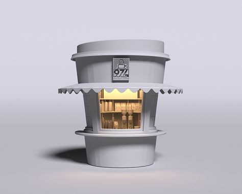 974 Specialty Coffee key visual on Behance Design, Ideas, Behance, Kopi, Game, Kaffee, Cafe Logo, Cafe, Store Design