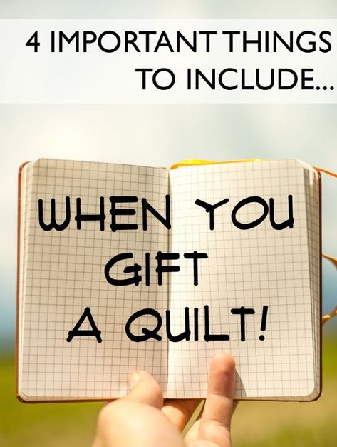 Giving a Quilt as a Gift? Sewing Projects, Quilt Care, Sewing Hacks, Sewing Projects For Beginners, Blog, Quilted Gifts, Sewing For Beginners, Quilting Tips, Sewing Crafts
