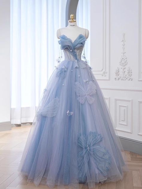 Princess Dresses, Cute Prom Dresses, Princess Dress, Robe, Fantasy Dress, Pretty Dresses, Fairytale Dress Aesthetic, Princess Dress Fairytale, Beautiful Dresses