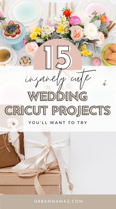 Cricut Wedding Ideas Centre, Crafts, Cricut Wedding Invitations, Diy Wedding Signs, Cricut Wedding, Diy Wedding Gifts, Diy Wedding Projects, Diy Wedding Favors, Wedding Gift Diy