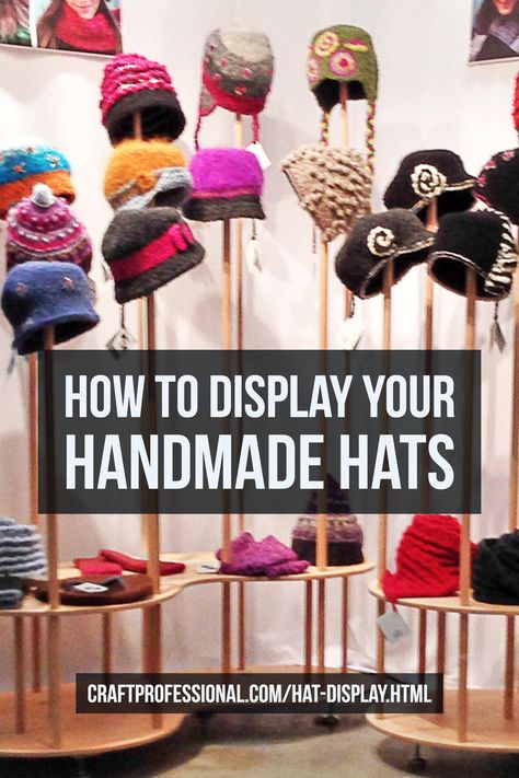 Click through for 10 photos of portable hat displays. Lots of ideas for your craft booth. http://www.craftprofessional.com/hat-display.html Crafts, Diy, Craft Booth Displays, Craft Show Booths, Craft Show Displays, Craft Booth, Craft Show Booth, Craft Fairs Booth, Craft Fair Booth Display