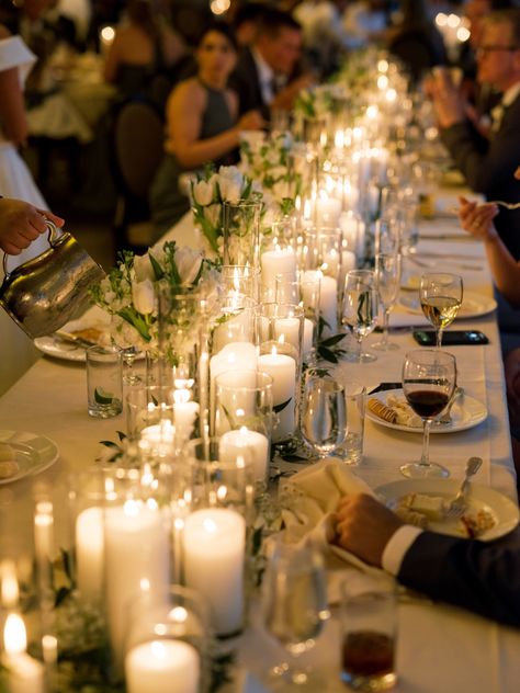 Candle wedding reception
Candle head table 
Candle table Candle Lit Wedding Aisle, Candle Lit Wedding, Candlelight Wedding Reception, Candle Reception Decor, Candle Wedding Decor, Candle Wedding Centerpieces, Candlelit Wedding, Candles Reception, Candle Light Wedding