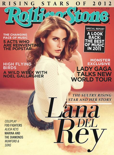 Lana Del Rey covers Rolling Stone (Dec.2011) #LDR Films, Retro, Vintage, Posters, Singer, Lana Del Rey, Lana Del Ray, Taylor, Lana Del