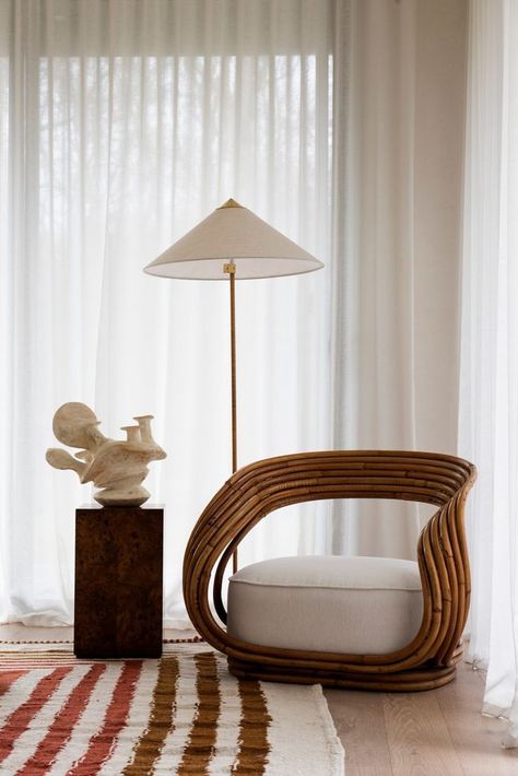 Architecture, Chairs, Interior, Furniture Design, Modern Chair Design, Chair Design, Rattan Armchair, Modern Chairs, Designer Chair