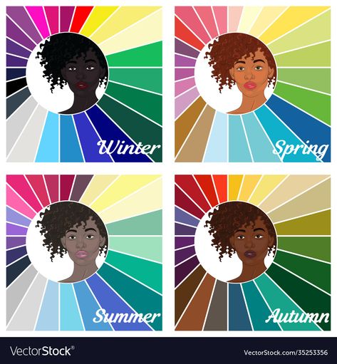 Pastel, Adobe Illustrator, Color Analysis Summer, Seasonal Color Analysis, Fall Color Palette, Color Analysis, Spring Color Palette, Colors For Skin Tone, Colors For Dark Skin