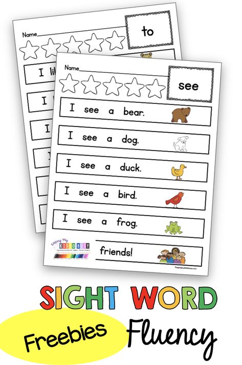 Sight Word Games, Pre K, English, Summer, Sight Words, Sight Word Sentence Cards, Sight Word Flashcards, Sight Word Sentences, Sight Word Fun