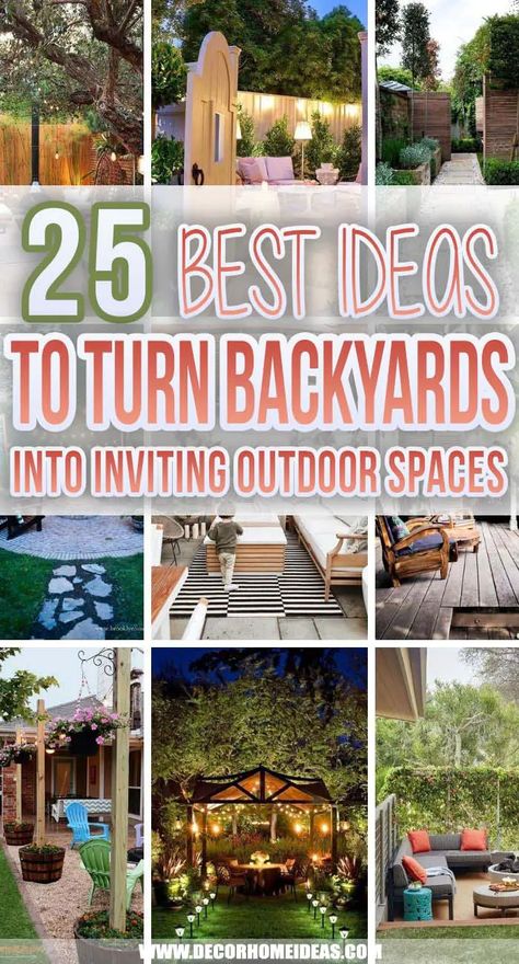 Decks, Outdoor, Cheap Outdoor Ideas, Inexpensive Backyard Ideas, Cheap Backyard Ideas, Backyard Entertaining Area, Diy Outdoor Patio Ideas, Backyard Entertaining, Backyard Ideas For Small Yards