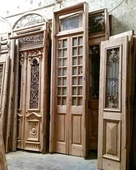 Interior doors with the “aging” effect by Doors Plus Windows Doors, Old Doors, Old Wood Doors, Antique French Doors, Antique Door, Old Wooden Doors, Antique Doors, Wood Doors, Interior Barn Doors