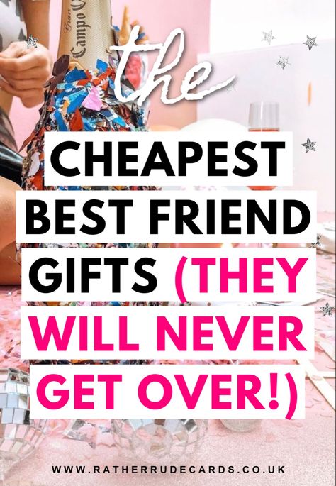 DIY creative best friend homemade gifts ideas that are low cost on a budget Inspiration, Cake, Bff, Bff Birthday, Bestie Birthday, Bff Gifts, Bff Birthday Gift, Friend Birthday, Cute Best Friend Gifts