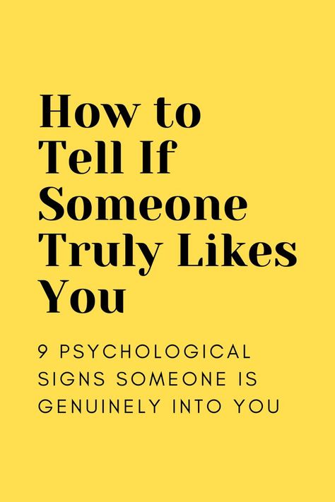 Wondering if someone likes you? Here are nine psychological signs that person is actually into you.
Learn how to tell if someone truly likes you. Signs That You Like Him, Signs They Like You, Signs Someone Is Attracted To You, Signs You Are Attractive, Signs That He Likes You, Signs Someone Has A Crush On You, Signs Guys Like You, Signs He Likes You, Signs He Doesn't Like You