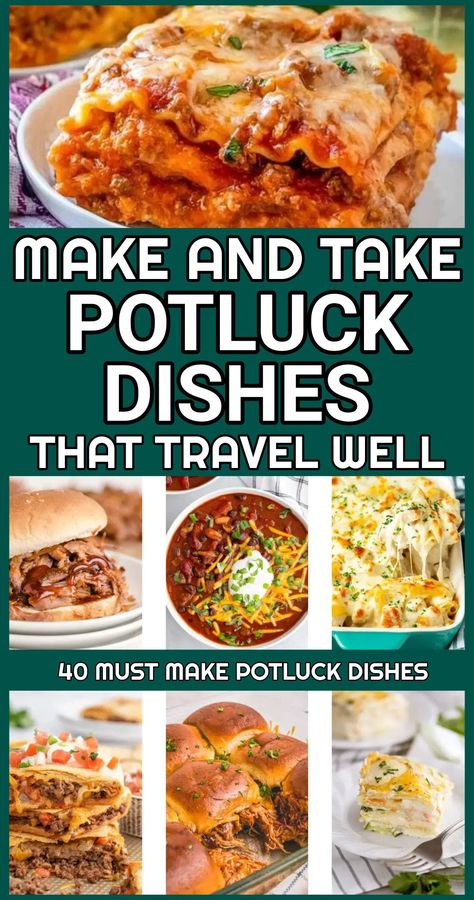 Potluck Lunch Ideas, Potluck Dishes, Potluck Ideas, Work Potluck, Potluck Recipes, Best Potluck Dishes, Potluck Desserts, Dinner Casseroles, Easy Potluck