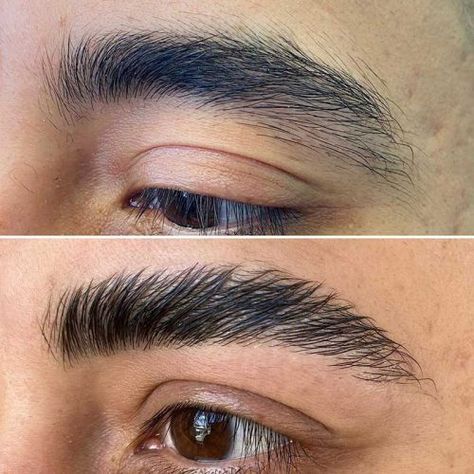 An Expert Guide to Grooming Men’s Eyebrows - PMUHub Brows, Eyebrows, Men's Grooming, Waxed Eyebrows, Men Eyebrows Grooming, Trendy Mens Haircuts, Men Hair Color, Cut Eyebrow Men, Guys Eyebrows