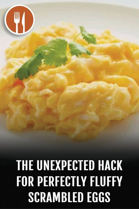 Healthy Recipes, Perfect Eggs Scrambled, Fluffy Scrambled Eggs, Egg Recipes For Breakfast, Fluffy Eggs, Breakfast Eggs Scrambled, Ways To Cook Eggs, How To Cook Eggs, Best Scrambled Eggs