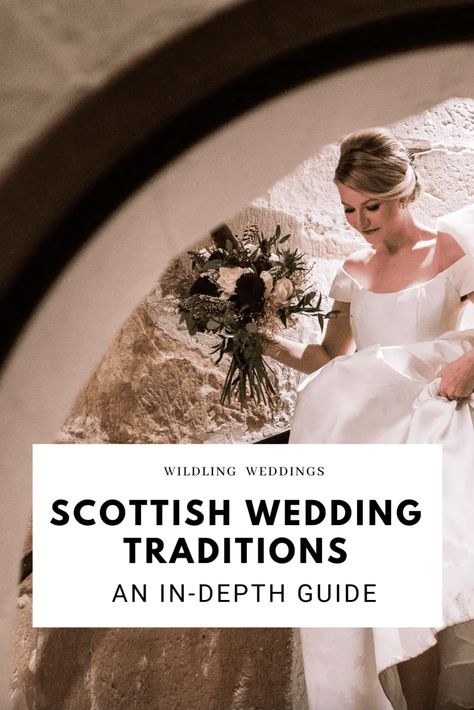 Many of the Scottish wedding traditions stem from Celtic or Gaelic acts of creating good luck and prosperity for the happy couple; and these are just some of our favourite ones. Wedding, Dream Wedding, Happy Couple, White, Celtic Wedding Dress, Celtic Wedding, Pagan Wedding, Linda, Luck