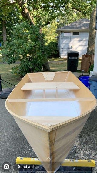How to Make a Plywood Boat : 5 Steps - Instructables Outdoor, Workshop, Plywood Boat Plans, Plywood Boat, Wooden Boat Kits, Wooden Boat Plans, Wood Boat Plans, Diy Boat, Build Your Own Boat