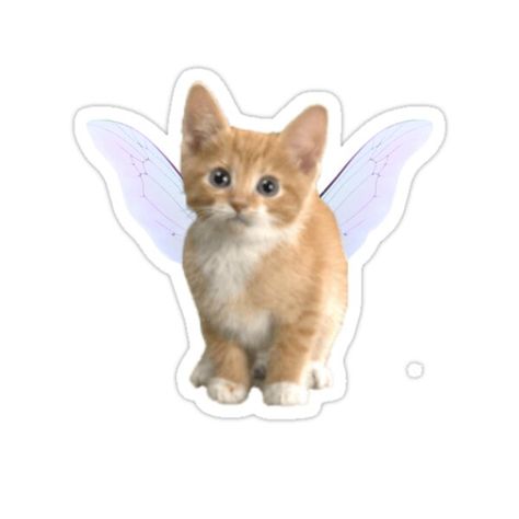 Decorate laptops, Hydro Flasks, cars and more with removable kiss-cut, vinyl decal stickers. Glossy, matte, and transparent options in various sizes. Super durable and water-resistant. Fairy Cat, Flower Fairies Books, Y2k Stickers, Virgo Sun, Stickers Cool, Fairy Stickers, Homemade Stickers, Scrapbook Stickers Printable, Cat Sticker