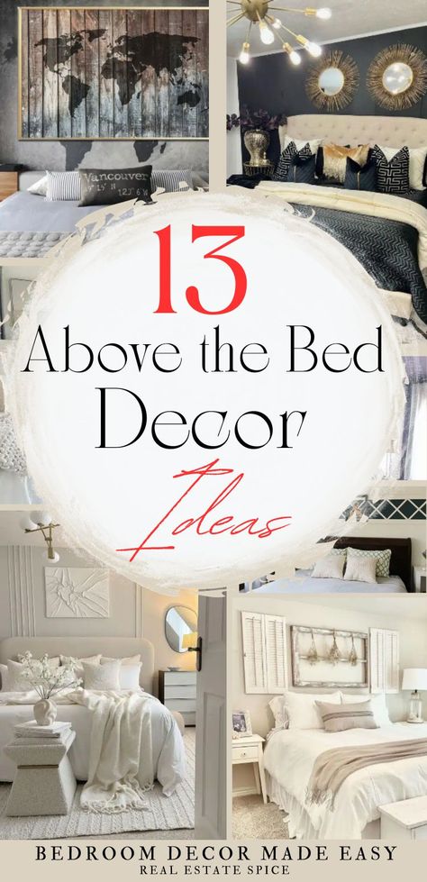 13 Stylish Ideas To Decorate Above Your Bed With Style Inspiration, Bath, Ideas, Decoration, Over Headboard Decor Ideas, Over Bed Decor Ideas, Above Bed Decor, Over The Bed Decor Ideas, What To Hang Above Bed