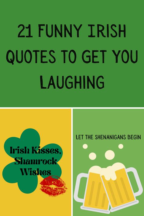 21 Funny Irish Quotes to Get You Laughing - Darling Quote Care Packages, Cricket, Interior, Funny Irish Quotes, Funny Irish Jokes, Irish Quotes Funny, Irish Quotes Funny Short, Shenanigans Quotes, Funny Irish Memes