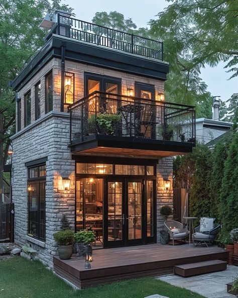 5 Mind-Blowing Tiny House Designs - Living in A Tiny Tiny House Design, Tiny Home Community, Tiny House Cabin, Small House Design, Tiny House, Modern Tiny House, Container Homes, Small Dream Homes, Diy Tiny House Under $5000
