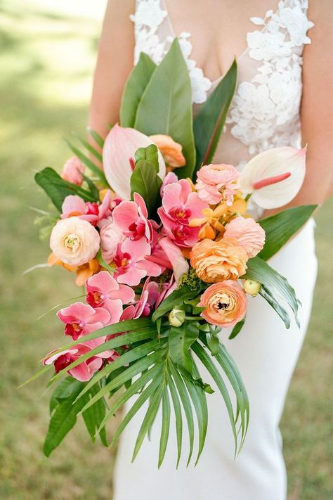 Floral, Ranunculus Wedding Bouquet, Orchid Bouquet, Orchid Wedding, Orchid Bouquet Wedding, Ranunculus Bouquet, Tropical Flower Arrangements Wedding, Flower Arrangements, Tropical Bridal Bouquet