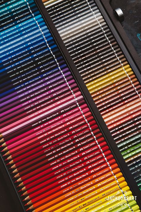 Coloured Pencils, Painting Tools, Pencil And Paper, Watercolor Pencils, Artist Pencils, Faber Castell Art, Art Painting Supplies, Art Tools, Colored Pencils